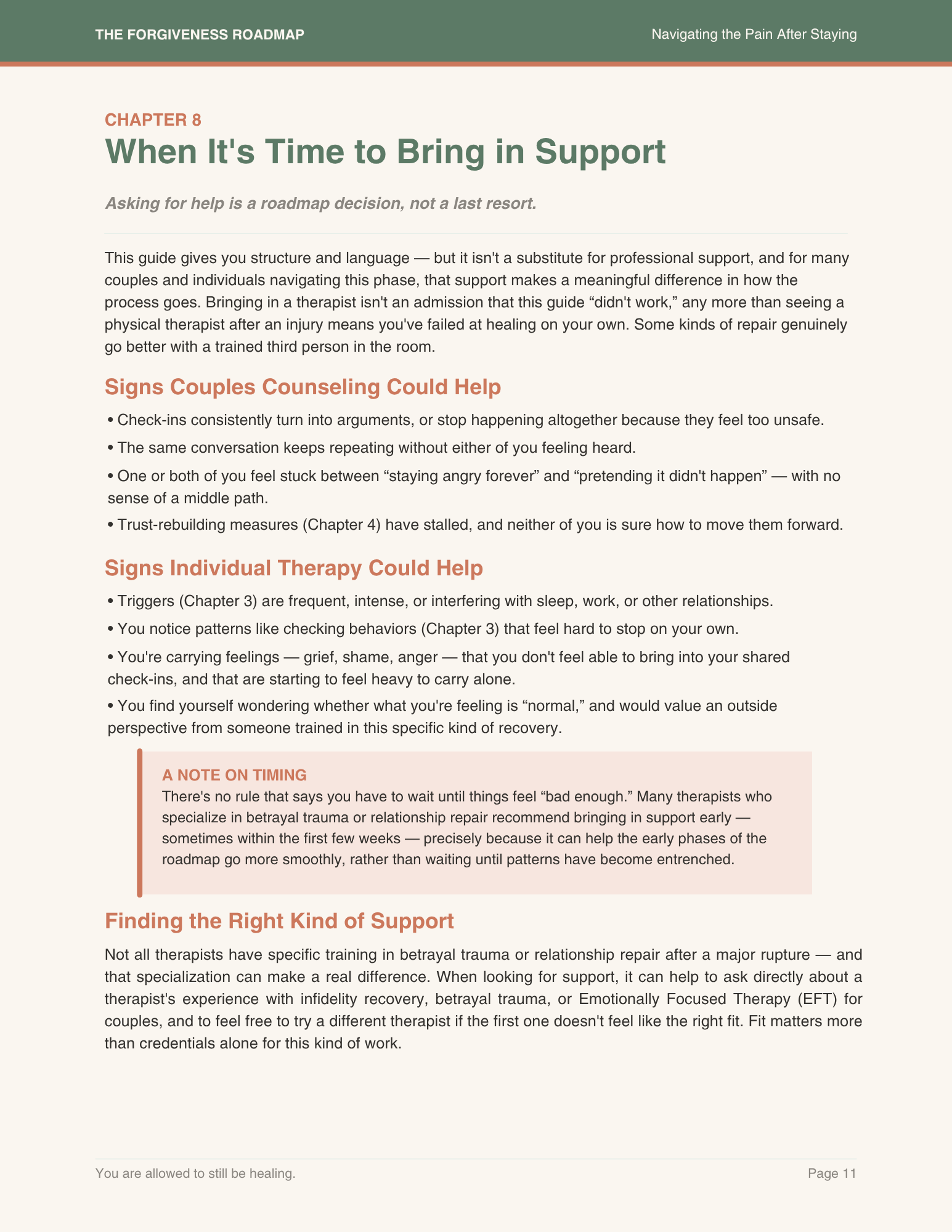 Still Here, Still Hurting — The Forgiveness Roadmap for the Days After