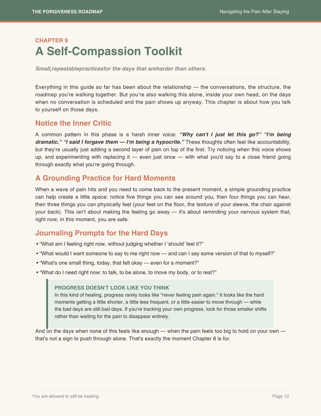 Still Here, Still Hurting — The Forgiveness Roadmap for the Days After