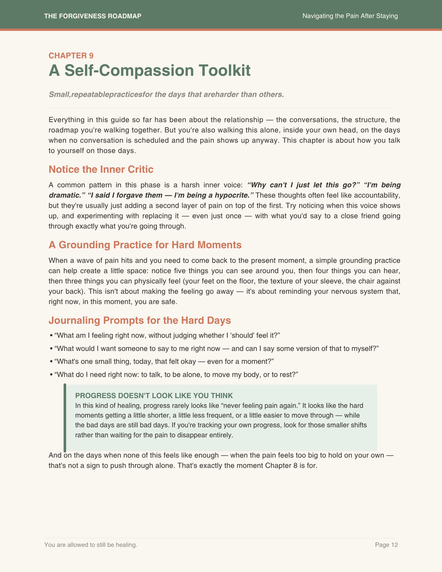 Still Here, Still Hurting — The Forgiveness Roadmap for the Days After