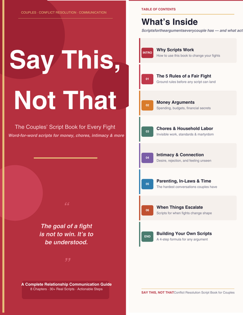 Say This, Not That: The Couples' Script Book