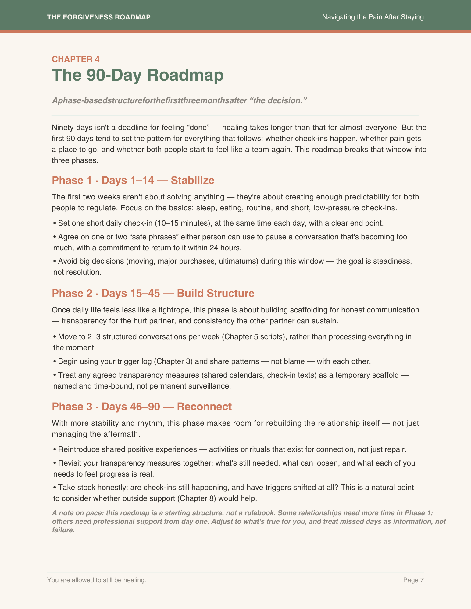Still Here, Still Hurting — The Forgiveness Roadmap for the Days After